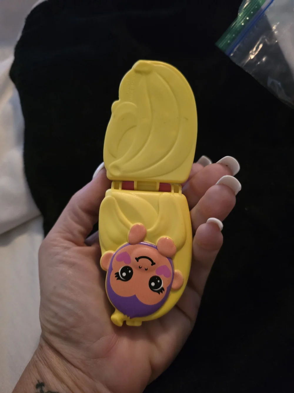Yellow & Purple Monkey Polly Pocket